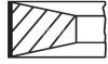 A_Комплект поршневих кілець Mahle FIAT MAHLE / KNECHT 008 05 V0 (фото 1)