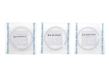 Комплект поршневих кілець Mahle FIAT MAHLE / KNECHT 008 65 N1