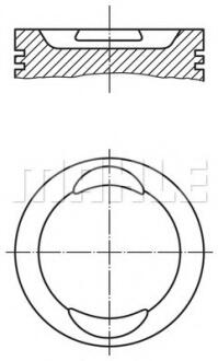 Поршень двигуна MAHLE / KNECHT 009 41 00