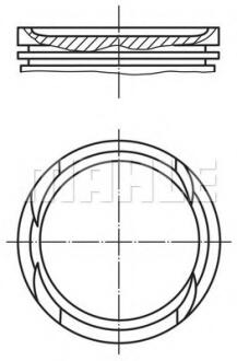 Поршень MAHLE / KNECHT 009 70 00