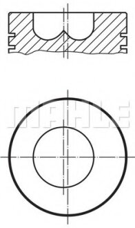 Поршень (Mahle) MAHLE / KNECHT 009 86 00