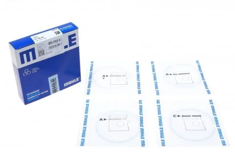 Кільця поршневі MAHLE / KNECHT 011 69 N0