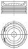 Поршень MAHLE / KNECHT 012 20 03 (фото 1)