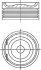 Поршень MAHLE / KNECHT 012 20 03 (фото 1)