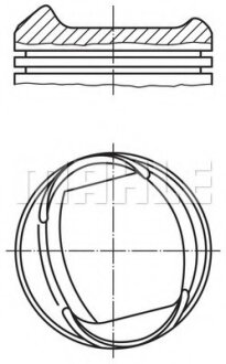 Поршень MAHLE / KNECHT 013 38 01