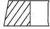 Кольца поршневые RENAULT 86,00 2,1D (Mahle) MAHLE / KNECHT 02181N0 (фото 2)