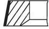 Комплект поршневих кілець MAHLE / KNECHT 021 RS 00115 0N2 (фото 2)