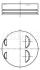 Поршень RENAULT CLIO, MEGANE, SCENIC II 1.4 10.99- (80mm/+0.5) 022 05 01