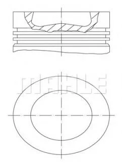 Поршень MAHLE / KNECHT 028 PI 00100 000