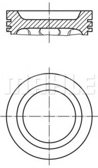 Поршень двигуна MAHLE / KNECHT 030 34 02
