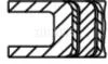 Кільця поршневі PSA 82.7 (1.2/1.5/2) EW7J4 (Mahle) MAHLE / KNECHT 031 86 N0 (фото 3)