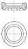 Поршень VW Passat/Jetta II/Golf 1.6 83-92 (81.51mm/+0.5) MAHLE / KNECHT 034 76 02 (фото 1)