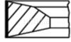 Кільця поршневі,комплект MAHLE / KNECHT 037 RS 00144 0N0 (фото 1)