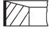 Комплект поршневих кілець MAHLE / KNECHT 039 RS 00117 0N1 (фото 1)