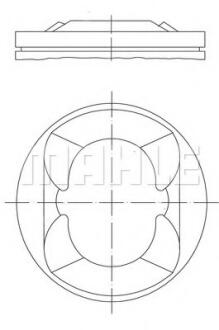 Поршень MAHLE / KNECHT 081 PI 00110 000