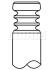 Клапан впуск випуск / ВЫПУСК DEUTZ TCD2013 L4 4V / R.V.I. DXI 5/7 / VOLVO D7E (35.8X8.0 MAHLE / KNECHT 099 VA 31363 000 (фото 1)