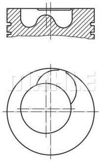 Поршень 5000014401, 5000666861 MAHLE / KNECHT 209 41 00