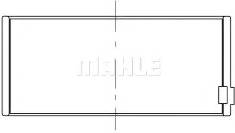 Підшипник ковзання MAHLE / KNECHT 209 PL 20225 000