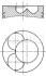 Поршень к-т 51025017548, 51025017593, 51025017598, 51025017601 MAHLE / KNECHT 227 44 00 (фото 1)