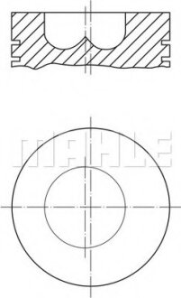 Поршень MAHLE / KNECHT 439 14 00