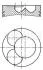 Поршень MAHLE / KNECHT 456 24 00 (фото 1)