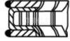 Кольца поршневые комплект NISSAN 1.6 d78 1.2-1.2-2 MAHLE / KNECHT 640 RS 00116 0N0 (фото 3)