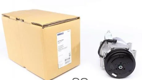 Компресор кондиціонера Ford Fiesta 1.4/1.6 TDCi 08- MAHLE / KNECHT ACP90000S