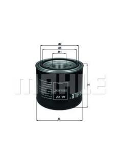 Картридж влагоотделителя DAF (TRUCK) (Knecht-Mahle) MAHLE / KNECHT AL 22