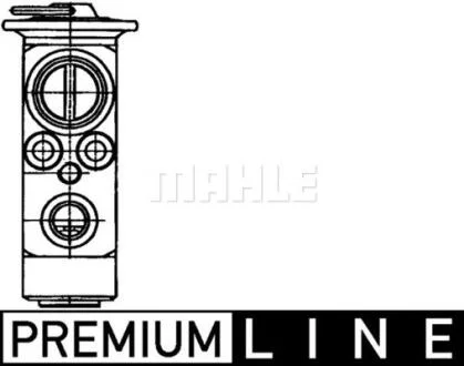 Клапан кондиціонера MAHLE / KNECHT AVE22000P