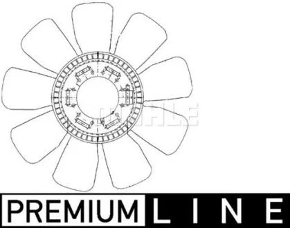 Крильчатка вентилятора MAHLE / KNECHT CFW 83 000P