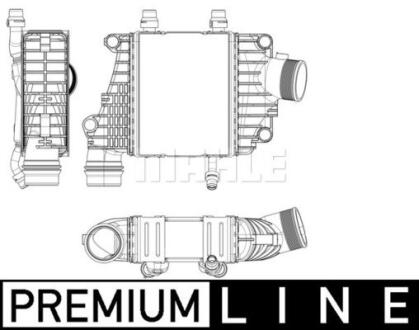 Інтеркулер MAHLE / KNECHT CI 410 000P
