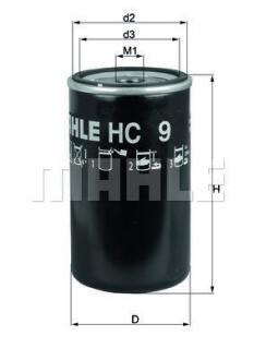 Масляний фільтр MAHLE / KNECHT HC 9