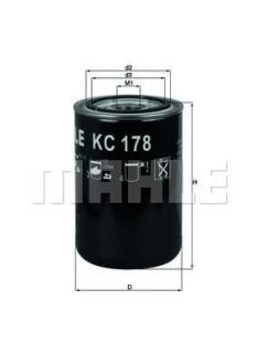 Фільтр паливний Mahle DAF MAHLE / KNECHT KC 178