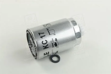 Фільтр паливний Mahle AUDI/CITROEN/PEUGEOT/FORD/FIAT/VW/OPEL Boxer,Ducato,Jumper,100,80,Astra,Vectra MAHLE / KNECHT KC 17D