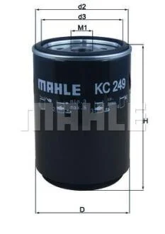 Фільтр паливний Mahle Scania MAHLE / KNECHT KC 249D