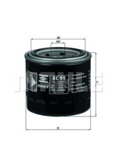 Фільтр паливний Mahle Daihatsu, Kubota MAHLE / KNECHT KC 99