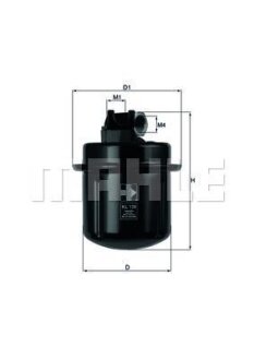 Фильтр топливный Honda MAHLE / KNECHT KL 109