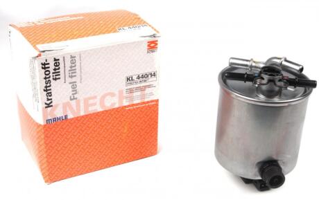 Фильтр топливный Nissan Qashqai/X-Trail 1.5/2.0dci 07- MAHLE / KNECHT KL 440/14 (фото 1)