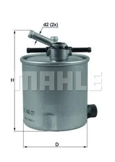 KL440/27 (KNECHT) !!заміна для KL440/3 MAHLE / KNECHT KL 440/27