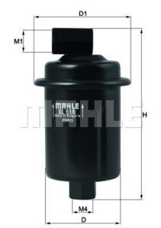 Фільтр топл. HYUNDAI ATOS 1.0 I (Knecht-Mahle) MAHLE / KNECHT KL 516