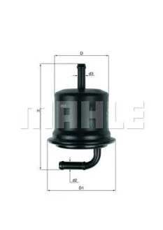 Фильтр топливный Daewoo, Daihatsu MAHLE / KNECHT KL 578