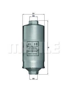 A_Фільтр паливний Mahle Ford MAHLE / KNECHT KL 59