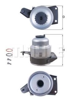 Фільтр паливний Mahle TOYOTA Auris/Avensis \'\'1.6-2.0D4-D \'\'15-18 MAHLE / KNECHT KL 829D