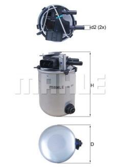 Паливний фільтр MAHLE / KNECHT KL 909