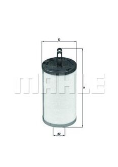 Фільтр паливний man tga 04- MAHLE / KNECHT KX 2