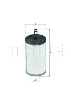 Фільтр паливний man tga 04- MAHLE / KNECHT KX 2