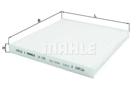 Фiльтр салону MAHLE / KNECHT LA 1159