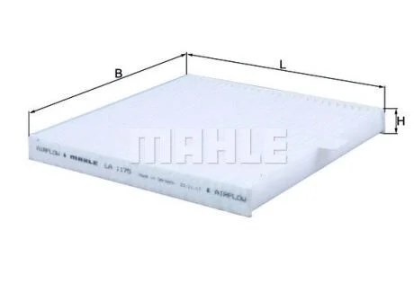Фільтр салону Chevrolet Aveo 1.2-1.6 11- MAHLE / KNECHT LA1175