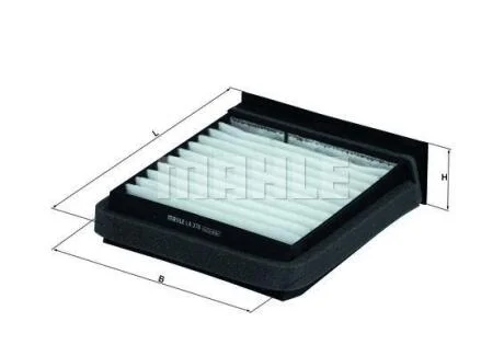 A_Фільтр салону Mahle Volvo MAHLE / KNECHT LA 376