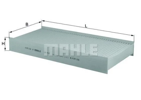 Фiльтр салону (Фильтр, воздух во внутренном пространстве) MAHLE / KNECHT LA 410